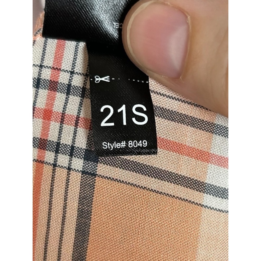 KUHL Women's Hadley Long Sleeve Plaid Button Up Shirt Small Pink Salmon 8049 - Picture 12 of 14